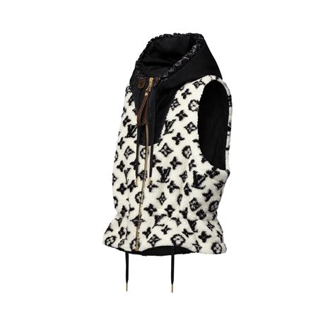 louis vuitton teddy fleece bag|Monogram Teddy Peplum Gilet .